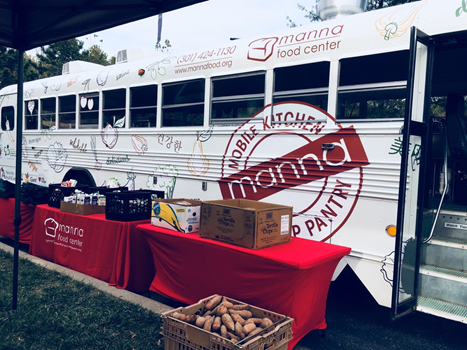 Manna Food Center Mobile Kitchen Pop Up Pantry