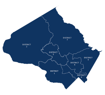 Montgomery County map